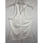 Manduka  Women's Racerback Performance Yoga Tank Top White Size Medium Photo 7