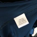 Wink Royal Blue Sleeveless Ruffle Silk Mini Dress Photo 4