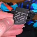 Apt. 9  Womens Bikini Top Swimsuit Flutter Flounce Bright Tropical Print Large Photo 9