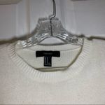 Forever 21 Ivory Knit Scoop Neck Long Sleeve Sweater M Photo 2