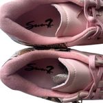 Seven7  Pink Women's Sneakers with Snake Print Detail BNWT Photo 2