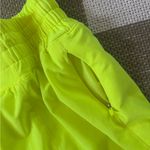 Lululemon Athletica Neon Yellow Athletic Shorts Photo 1