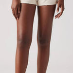 Levi's 501 Original Fit Levi’s Premium High Rise Women’s White Cutoff Denim Shorts Photo 0