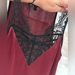 EXPRESS Women's Wine Lace Camisole Size S Photo 4