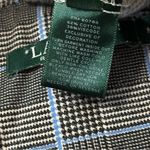 Ralph Lauren Lauren  Size M Black Blue Plaid Long Sleeve Pajama Top & Bottom Set Photo 8