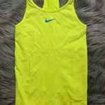 Nike Pro Dri-Fit Training Tank Top Neon Yellow Volt Size Small Photo 0