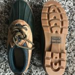 Dupont sz 6 DUCK BOOTS shoes ankle Low tan green Photo 3