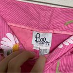 Lilly Pulitzer  Vintage Pink Daisy Flower Cropped Pants Photo 1
