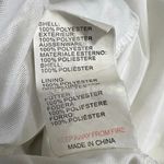 Glamorous White Lace Mock Neck Short Sleeve Sheer Mini A-Line Dress Size M Photo 4