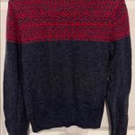 Prince And Fox  red and blue sweater size large Photo 2