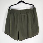 Avia Green Athletic Shorts Size XXL Plus Size Army Green Workout Shorts Photo 4
