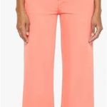 MOTHER Women's Coral/Peach Straight Leg Jeans Pink Size 27 Photo 1