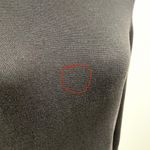 Brooks Brothers Black Gray Knit Silk Top Blend Large Stripe 3/4 *Runs Small Photo 8