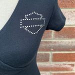 Harley Davidson Women’s Faux Wrap Tee Shirt Size M Photo 2