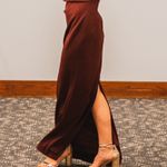 David's Bridal  Maroon / Wine Formal Dress  Photo 5