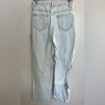 Lane 201  Women's Light Wash Rhinestone Detail High Waist Straight Jeans Size M Photo 1