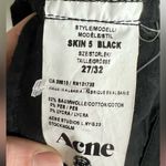 Acne Studios Acne Black Skin 5 black Denim Jeans Photo 4