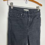 Madewell curvy stovepipe jeans black womens size 27P petite short casual trendy Photo 3