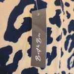 Brit & Bri Tiger Design Long Sleeve Blouse Size Small Photo 9