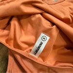 Mosmann Australia One Piece Swimsuit Sz Medium Shimmer Orange Deep Vneck Photo 13