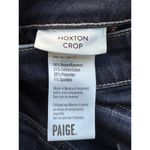 Paige ‘Hoxton Crop’ Medium Wash Blue Jean Denim Raw Hem Skinny Jeans Size 25 Photo 6