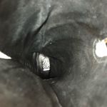 Vintage shiny patent black 1960s go Photo 8