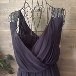 ZARA  navy TRAFALUC Greek goddess dress Photo 1