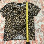 AQUA Cheetah print tee shirt crop shirt by Photo 5