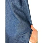 Vintage Pellini Blues Denim Embroidered Maxi Dress Size 16 Blue Photo 11