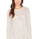 BB Dakota Champagne Sparkle Sweater Size Small Photo 0
