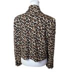 Diane Von Furstenberg  Animal Print Blazer Large Siren Office Administrative Photo 3