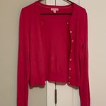 Lilly Pulitzer  hot pink cardigan Photo 0