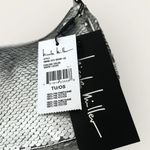 Nicole Miller  Silver Sequin Hobo Mini Y2K Shoulder Bag New with Tags Photo 4