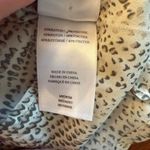 Rails  Jasmine Smocked Waist Mini Dress Cream Snakeskin Print‎ Size Medium Photo 7