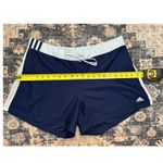 Adidas Vintage Y2K  Women's Athletic Running Shorts Blue XL‎ Retro Athleisure Photo 3