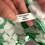 J.Crew  Smocked One-Shoulder Top Kelly Green Floral S Photo 4