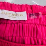 Ramy Brook  MERRY V-NECK SHORT-SLEEVE BLOUSE IN PUNCH AND JANE MATCHING SKIRT Photo 10