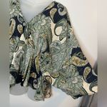 Band of Gypsies  Paisley Print Blouse Size Medium Photo 4