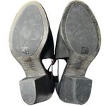 Eileen Fisher Black Leather Cutout Open Toe Block Heel Booties Ankle Sandal Sz 9 Photo 6