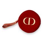 Christian Dior Dior Pouch Trinket Case Logo Cute Red Red Cosmetic Pouch Photo 4