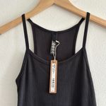 SKIMS Cotton Rib Long Cami Dress in Soot, Size X-Small Photo 7