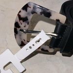 Jessica Simpson belt Tortoise Belt Size S XS black faux leather brand new Photo 0