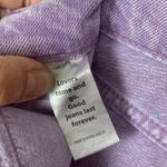 PacSun womens size 30 baggy carpenter lilac jeans purple wide leg basic grunge Photo 6