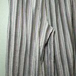 Wrap London Wide Leg Striped Smocked Waist Pants Bohemian Casual artsy beach Pink Size 6 Photo 6