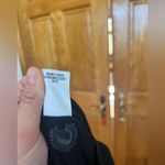 PINK - Victoria's Secret Pink - VS - Ribbed Black Long Sleeve Dress Photo 2