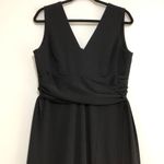 Dress the Population  Agathe Wrap Waist Crepe Dress Photo 6