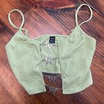 SheIn Green Butterfly Chain Sexy Club Going Out Party Top Photo 0