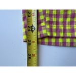 Bobo Choses Vichy Relaxed Gingham Jumpsuit in Pink & Yellow Size Medium Photo 9