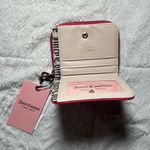 Juicy Couture Hot Pink Flash Love Mode Faux Leather Small Zip Around Wallet NEW Photo 2