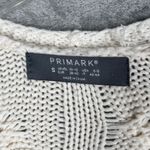 Primark ‎ Sweater Cream Cable Knit Cardigan Open Pockets Neutral Womens 6-8 Photo 4